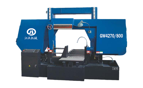 江永GW4270/800双柱龙门卧式带锯床